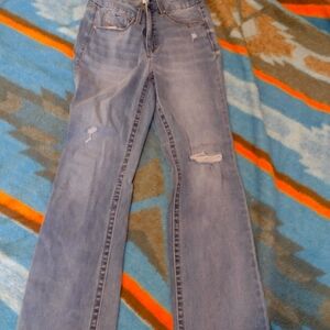Women's 7 Tummyless High Rise Bootcut Jeans size 12